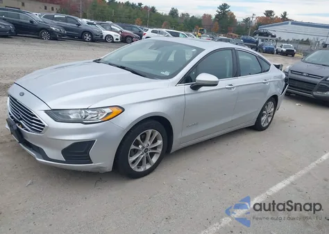 2019 Ford Fusion Hybrid Se из США, поврежденный, VIN 3FA6P0LU7KR156775